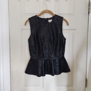 H&M "Leather" Top
